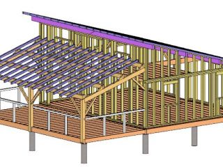 MOB isolé en paille - conception